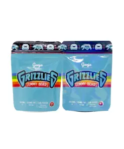 Grizzlies Gummies (350mg THC) - Sour Blue Raspberry