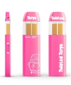 Twisted Terps Dual Chamber Vape 2ml - Blackberry x Wild Pomegranate