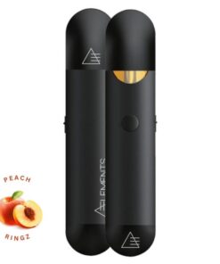 Elements Ultra Candy Disposable Pens 2ml - Peach Ringz