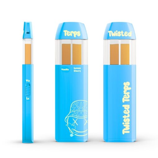 Twisted Terps Dual Chamber Vape 2ml - Vanilla x Lemon Cherry