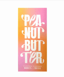 Euphoria Cannabis THC Chocolate 600mg - Peanut Butter