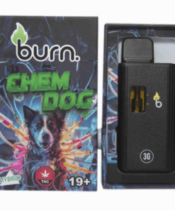 Burn Disposable Vape (3g) - Chem Dog (Hybrid)