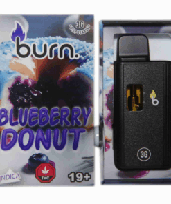 Burn Disposable Vape (3g) - Blueberry Donut (Indica)