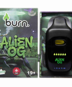 Burn LCD Disposable Vape (3g) - Alien OG (Hybrid)