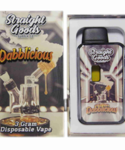 Straight Goods Vape (3g) - Dabbalicious (Indica)